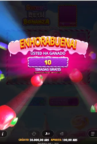 Sweet Rush Bonanza demo